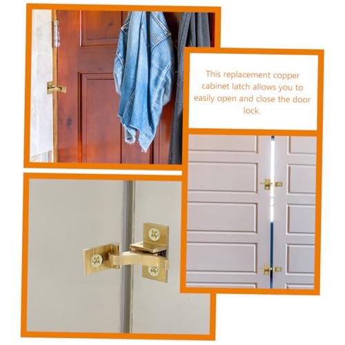 15 chiusure resistenti per armadietti e finestre con gancio di chiusura a scatto, sistema di bloccaggio sicuro per porte e sicurezza