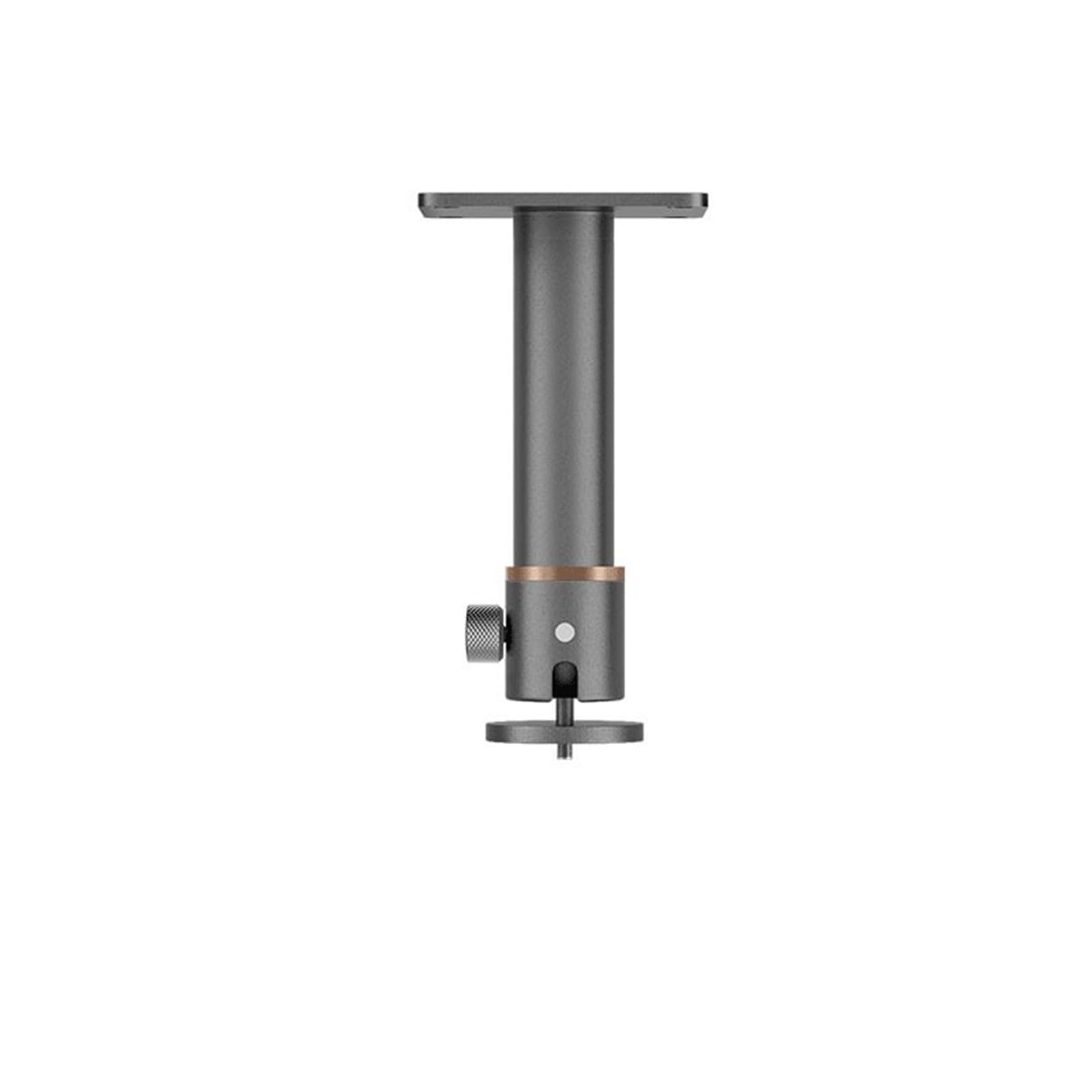 Supporto da parete per videoproiettore: lega di alluminio, montaggio a parete, universale, design a foro singolo, telescopico, regolabile in altezza (Gris,XL)