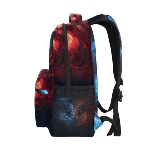 Mochila escolar estilosa para meninos e meninas, escola primária, casual, bolsa de viagem, computado