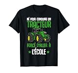 Tracteur Enfant Garçons Fermier Agriculteur T-Shirt