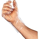 Work Einmalhandschuh SensaFoil®, transparent, Polyethylen, Universalgröße 10, 300/VE