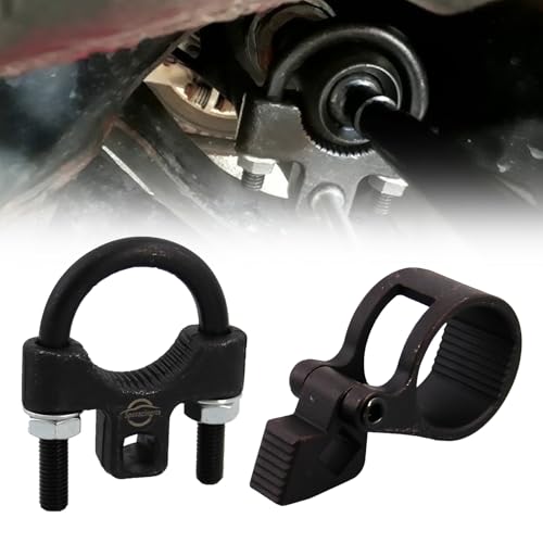 Sporacingrts 1/2\" Square Drive Tie Rod Removal Tool & 3/8\" Inner Tie Rod Tool Universal Inner Tie Rod Removal Tool Tie Rod End Wrench Tool