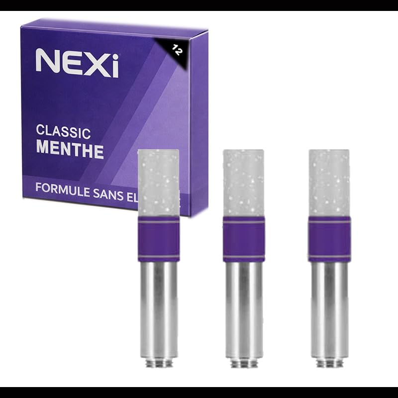 Pack de 3 cartouches pour Nexi One et Nexi Dual | classic menthe | Résistance 12 Ohm