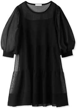 Amazon | [セルフォード] シアーニットペプラムチュニック