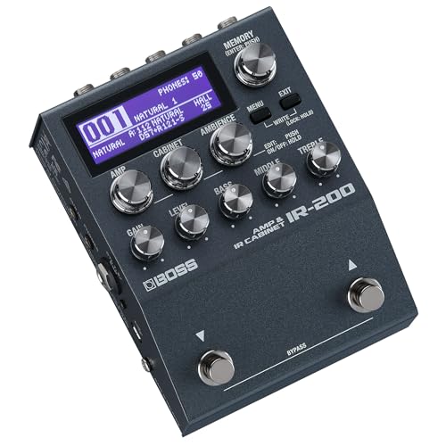 Amazon.co.jp: BOSS ボス キャビネットIRペダル IR-200 アンプ