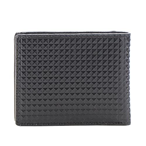 POLICE Pyramid Men's Slim Wallet, Leather Purse with 8 Card Slot, 2 Currency Compartment, 2 Slip-in Pockets - Black 6 41d0aAt8YcL