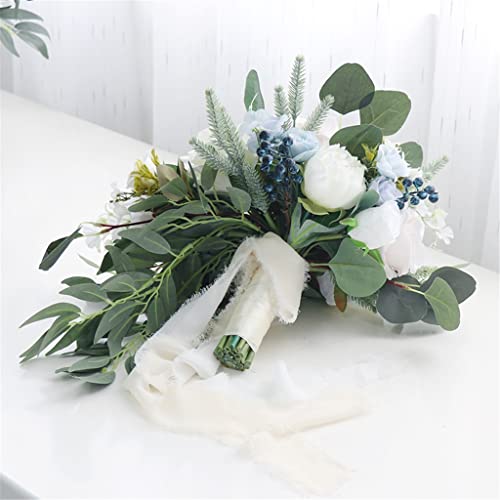 Bouquet de mariage fleurs simulation pour mariée style Mori