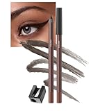 Eyeliner Pencil, Waterproof Eyeliner Pen, Highly Pigmented, Smudge-Proof & Lasts All Day, Creamy-Smooth Eye Liner Pencils, Hypoallergenic for Sensitive & Mature Eyes (Brown)