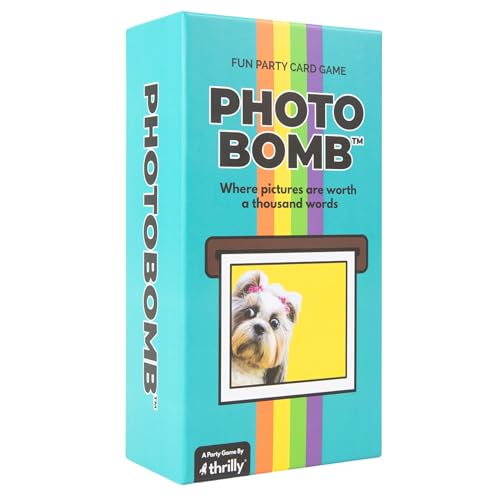 Photobomb The Meme Party - Juego de divertidas tarjetas de imagen y narración de historias | A partir de 13 años | 3-6 jugadores | Tiempo de juego de 30 minutos | Ideal para los fanáticos de los