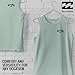 Billabong Big and Tall Tank Tops for Men - Cotton Mens Sleeveless Muscle T Shirt Mint