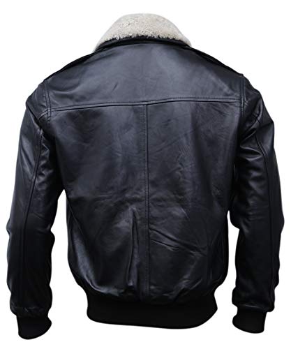 Black Casual Real Leather Jacket for Mens | Genuine Lambskin Motorcycle Biker Jackets3