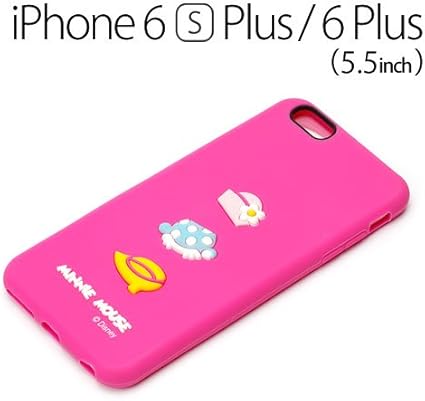 Amazon Co Jp ディズニー Ijacket Iphone 6s Plus 6 Plus用 シリコンケース ミニーマウス Pg Dcs054mne 家電 カメラ