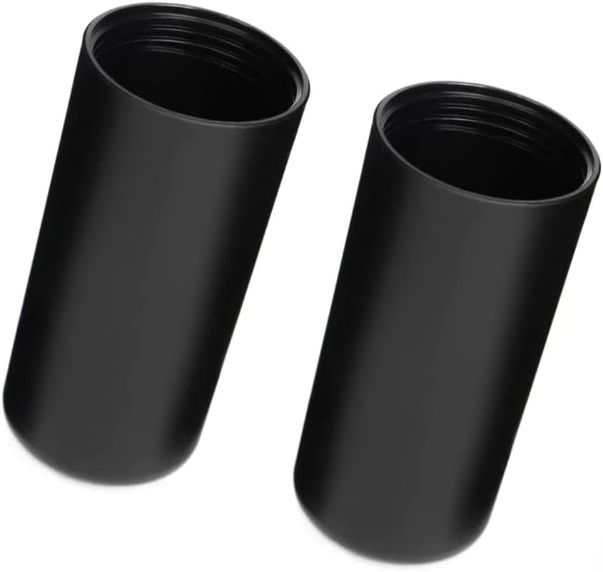 Replacement PGX2 Microphone Battery Cover Cup for Shure PGX2/SM58 Wireless Handheld Transmitter, Black, 2 Pack image 2