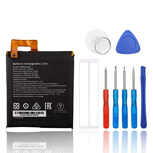 Batterie de rechange compatible Caterpillar CAT S41 APP00223 accumulateur interne