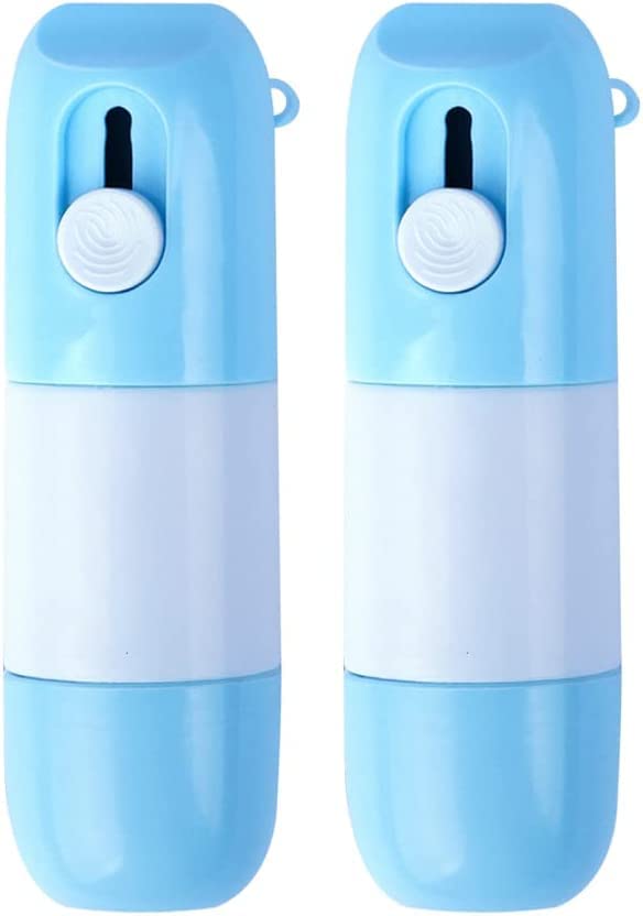GINGER TECH Thermal Paper Correction Fluid with Unboxing Knife, 2 in 1 Portable Application Glue Stick Anti-Leakage Protection Correction Fluid for Package Labels, Bills (2PCS)