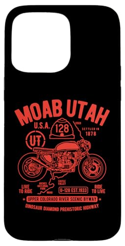 Moab Utah Route U-128 �R�����h�� ���g���o�C�N�f�U�C�� �X�}�z�P�[�X iPhone 15 Pro Max �p