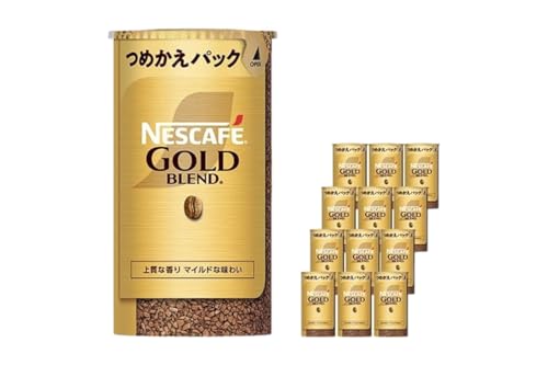 ネスレ日本 ネスカフェ ゴールドブレンド エコ&システムパック[バリスタ詰め替え用] 95g×12個入 コーヒー豆 インスタントコーヒー 飲み物 ドリンク コーヒーブレイク コーヒータイム