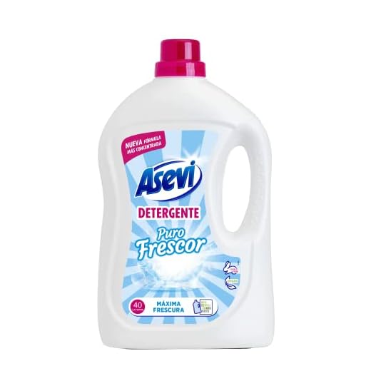 Detergente Asevi Puro Frescor 40 dosis