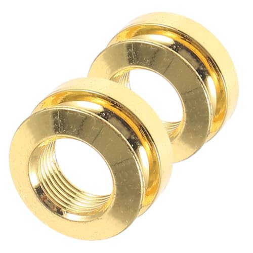 ULDIGI Guitar Pickup Socket Guitar Strap Button Guitar Strap End Pin Button 2 Pcs Set