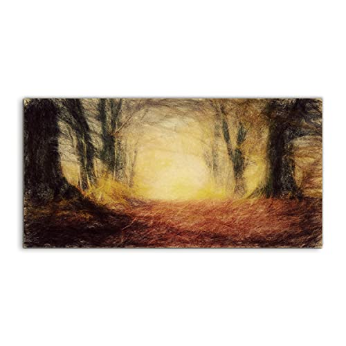 Tableau en verre trempé Coloray 120x60cm art mural haut de gamme