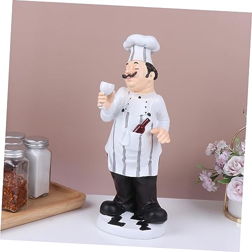 Statue de cuisinier unique style européen objet de décoration intérieur - 4