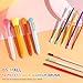 BS-MALL Children Makeup Brushes Colorful 12 Pcs Makeup Brush Set Foudation Concealer Blush Eyeshadow Brush