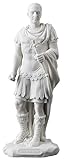 Julius Caesar in Roman Military Uniform Statue Sculpture Figurine