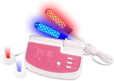 KTS Gynecological Treatment Vaginal Rejuvenation Wand Feminine Care Device Using Red Bule Lights