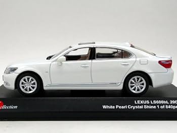 Amazon.co.jp: 【京商/Jコレクション】1/43 レクサス LS600hL ホワイト