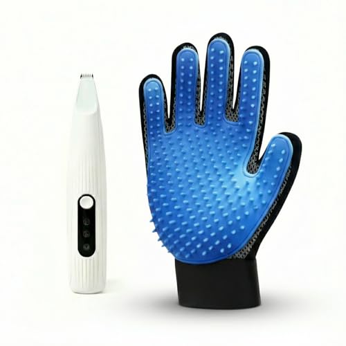 Save 10% on Silent Groom Pro Pet Paw Trimmer and Grooming Glove