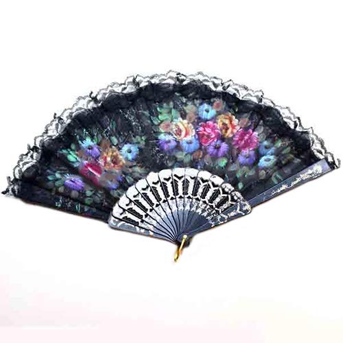 Brussels08 - Ventaglio pieghevole in tessuto di