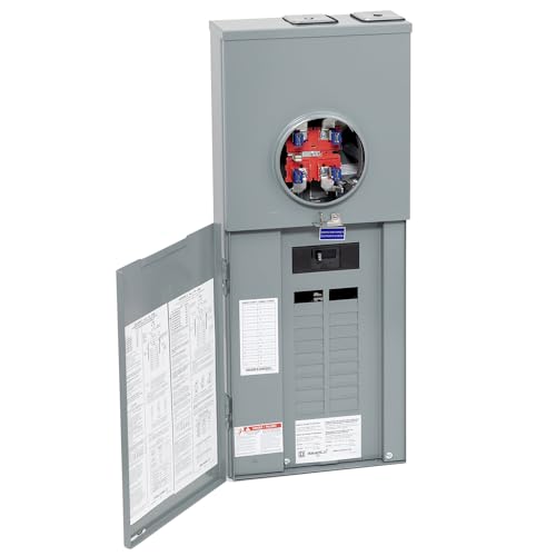 Square D - RC2040M200CH Homeline 200-Amp 20-Space 40-Circuit Outdoor Main Breaker CSED