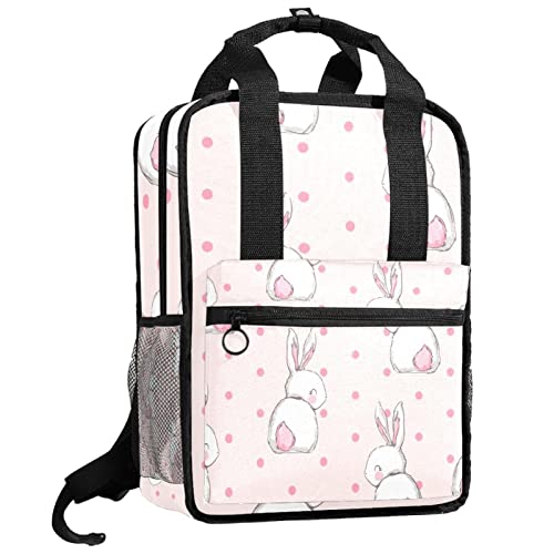 Sac à dos pour enfants avec motifs cages à oiseaux et plantes à bretelles réglables