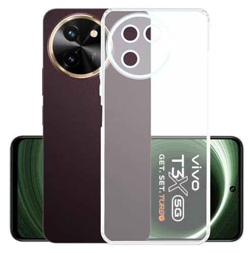 YOFO Store YOFO Vivo T3x (5G) Transparent Back Cover - Image 2