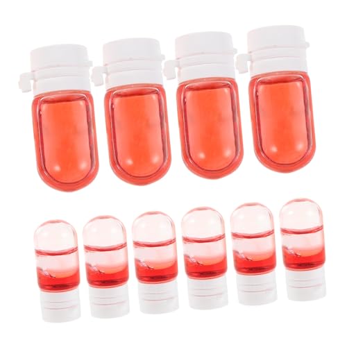 FOMIYES 10 Pièces Mini-flacons Huile Parfumée Soin Hydratant pour Cheveux Bouclés pour Usage à Domicile et Salon de Coiffure