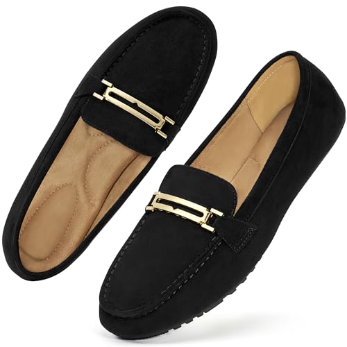 Image of Alicegana Loafers for Women Comfortable Business Work Driving Flats Shoes Casual Slip On Moccasins Penny Loafer 2026