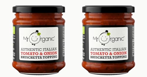 صلصة بروشيتا وطماطم وبصل ايطاليا الاصلية من مستر اورجانيك، 2...