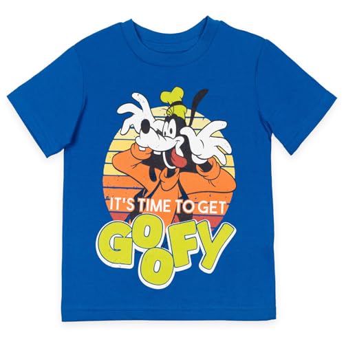 Disney Mickey Mouse Goofy Donald Duck 3 Pack T-Shirts Toddler to Big Kid3