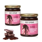 King's Cupboard Bittersweet Chocolate Sauce - The Perfect Hot Fudge Sauce for Topping Ice Cream & Desserts, Chocolate Coffee Drizzle, Baking, Fondue, Gluten-Free, Kosher, All Natural 10 oz - 2 Pack