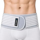 Faja Lumbar para Ciática y Dolor de Nervio Ciático, Espalda, Lumbalgia y Hernias, Gris
