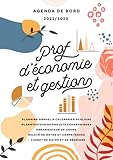  Agenda de bord 2022/2023 professeur d’économie et gestion: Carnet de bord A4 pour les enseignants
