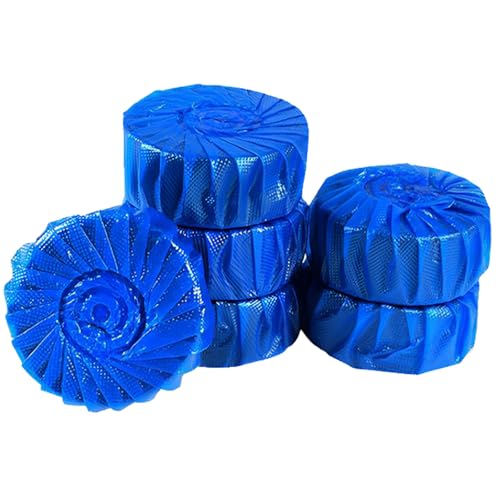 Tableta Limpiador de Cisterna,Limpiador de para Inodoro Tabletas,Bloques de Inodoros de Agua Azul,Bloques de Limpieza de Inodoros Azules,Pastilla para Cisterna,12pcs