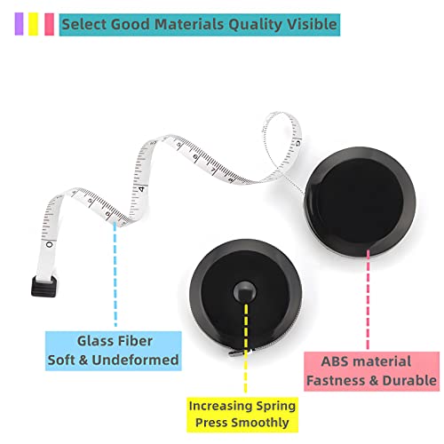 Cutegogo CUTEGOGO01 Tape Measure, Measuring Tape For Body Measurements Retractable thumb #3
