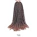 Produktbild RIDS Crochet Braid Extensions Synthetic Crotchet Braids Spring Braiding Hair for Fluffy 18inches,1B/30HL,5Pcs/Lot