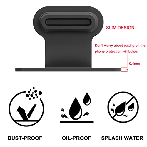 Confezione da 10 tappi antipolvere USB tipo C