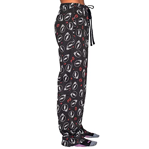 Ripple Junction Grateful Dead Steal Your Face Adult Sleep Lounge Pants2