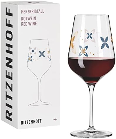 Ritzenhoff 3001011 Herzkristall Bicchiere Vino Rosso Oro Rosa 570ml