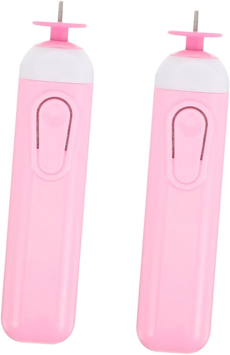 ETHZZLE 2pcs Electric Quilling Pen for Paper Crafting DIY Projects Ergonomic Slotted Curling Tool for Effortless Rolling Quilling Paper Tool for Beginners and Professionals