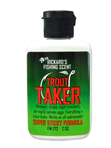 Pete Rickard's Freshwater Trout Taker Fishing Scent Attractant for Lakers, Salmon & Steelhead