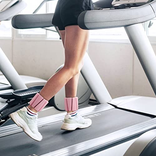 Visenta Adjustable Wrist & Ankle Weights For Men Kids Women Leg Weight Wrist Weight Strength Training,Suitable For Yoga, Aerobics, Boxing, Pilates, Walking, Home Workouts, Core Training(2Pack Pink) #TOP5